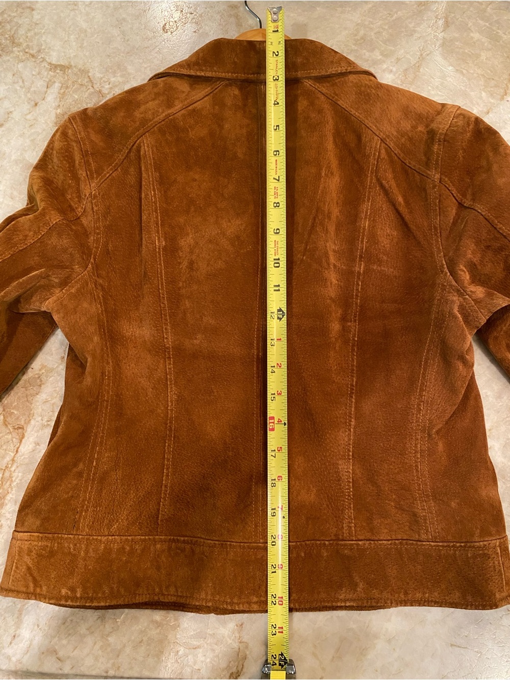 BlankNYC Whisky-Brown Suede Moto Jacket Size M Excellent Condition - Picture 11 of 12